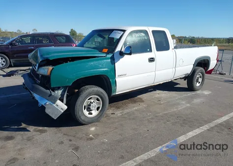 2004 Chevrolet Silverado 2500Hd Work Truck из США, поврежденный, VIN 1GCHC29U04E215110